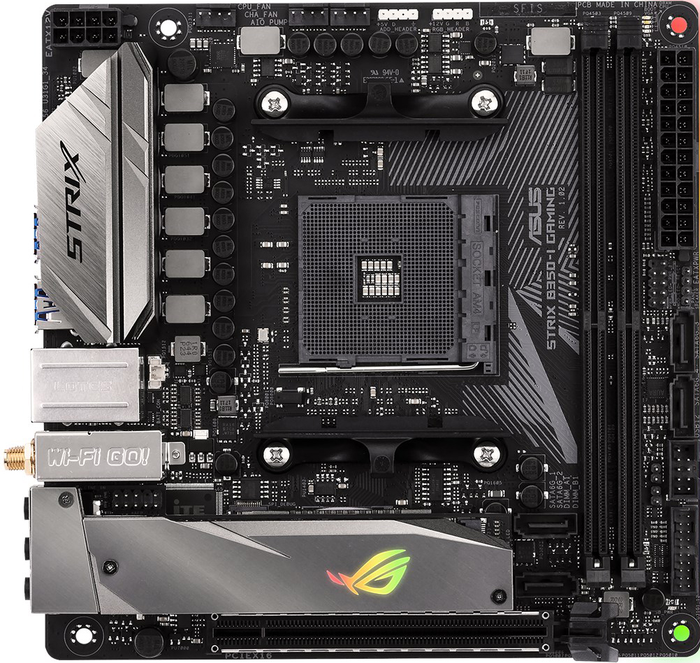 Asus ROG Strix B350I Gaming Motherboard Specifications On MotherboardDB
